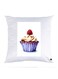 Printed Pillow Case polyester White 30x30cm