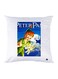 Printed Pillow Case polyester White 30x30cm