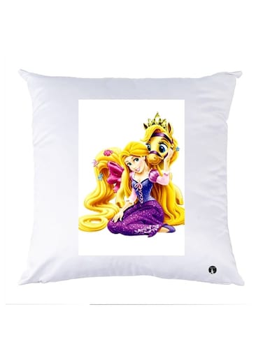Printed Decorative Pillow Multicolour 30x30cm