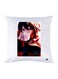 Printed Pillow Case polyester White 30x30cm