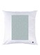 Printed Throw Pillow White/Grey 30x30cm