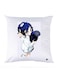 Printed Pillow Case polyester White 30x30cm
