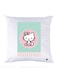 Printed Pillow Case Polyester White