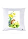 Printed Pillow polyester White 30x30cm