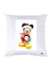 Printed Pillow Polyester White
