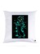 Printed Pillow Case polyester White 30x30cm