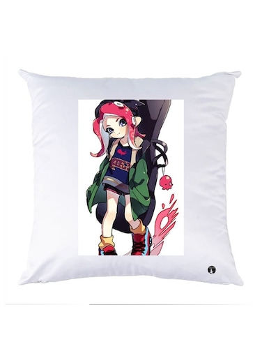 Printed Decorative Pillow Multicolour 30x30cm