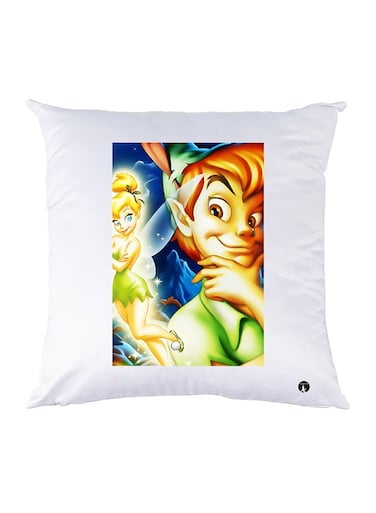 Printed Pillow Case polyester White 30x30cm