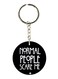 English Phrases Printed Keychain