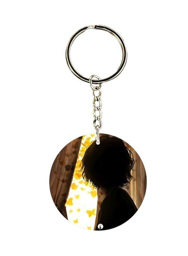 Cartoon Printed Keychain