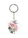Rose Themed Keychain