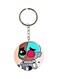 Cartoon Theme Single Sided Keychain