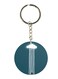 A Cloud Double Side Printed Keychain
