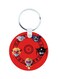 Digimon Anime Printed Wooden Keychain