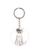 Cat Printed Keychain