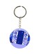 Printed Plastic Keychain