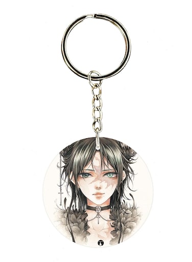 Double Sided Anime Magi Printed Keychain