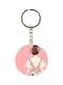 Human Figure Printed Keychain