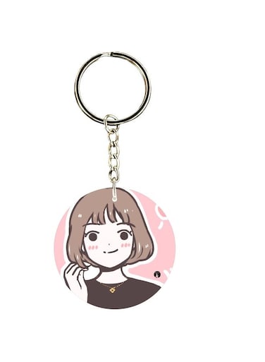 Anime Printed Keychain