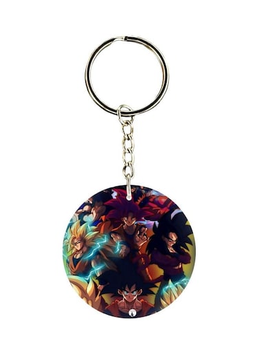 Cartoon Printed Keychain
