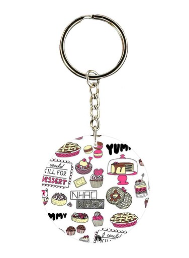 Food Printed Keychain