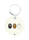 We Bare Bear Wooden Keychain