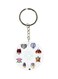 Anime Digimon Printed Plastic Keychain