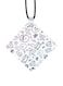 Random Stuff Printed Car Mirror Pendant