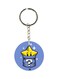 Super Mario Game Printed Plastic Keychain