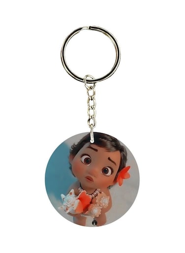 Cartoon Printed Keychain