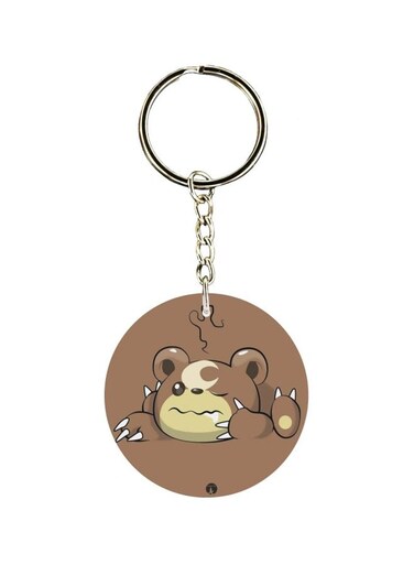 Cartoon Printed Keychain
