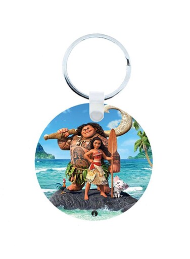 Moana Wooden Keychain