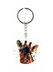 Giraffe Face Printed Keychain