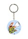 Cartoon Character Printed Keychain