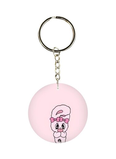 Cartoon Printed Keychain