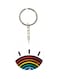 Cartoon Themed Single Sided Keychain