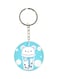 Double Sided Sippy Cup Printed Keychain