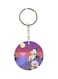 Double Sided Doraemon Themed Printed Keychain
