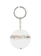 Cartoon Dancing Girl Printed Keychain