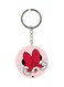 Minnie Mouse Printed Double Sided Keychain