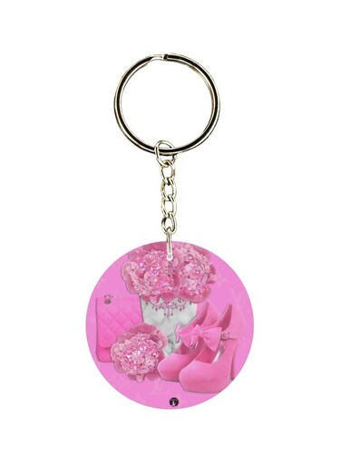 Shoe Printed Single Sided Keychain