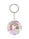 Cartoon Printed Double Sided Keychain