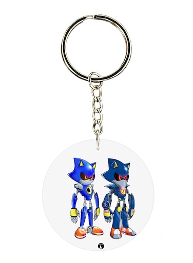 Sonic Printed Keychain