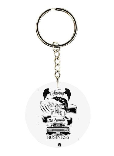 The TV Show Supernatural Printed Keychain