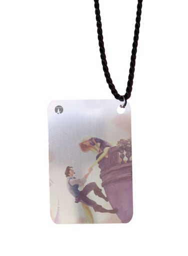 Disney Cartoon Printed Car Mirror Pendant