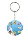 The Anime Digimon Double Side Printed Keychain