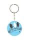 Cycling Cream Biscuit Printed Keychain