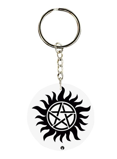 Double Sided Supernatural Printed Keychain
