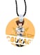Printed Car Mirror Pendant