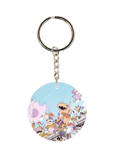 Anime Digimon Key Chain